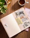 Black denim unruled notebook pack of two